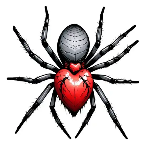 Spider With Heart