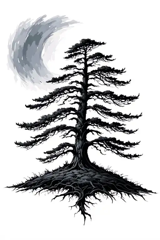 Trees Background Symbolizing