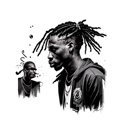 A Combination Of Physics And Something Symbolic Related To Travis Scott