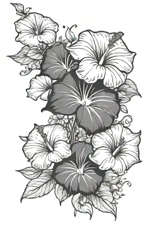 Morning Glory Flower