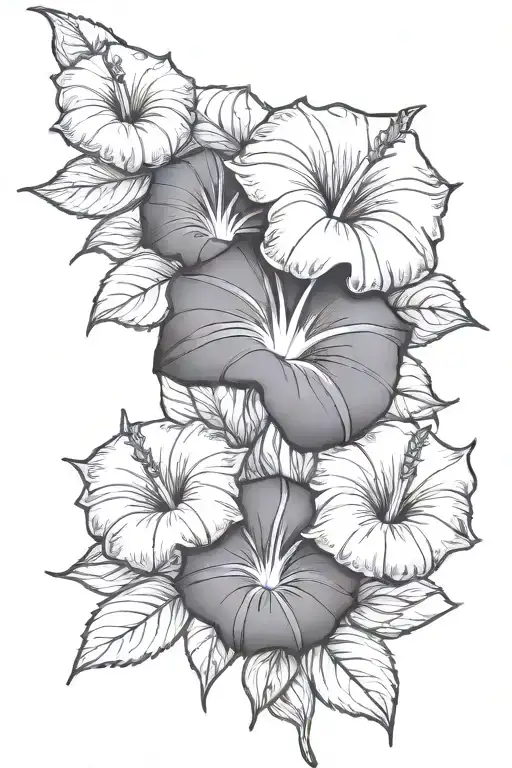 Morning Glory Flower