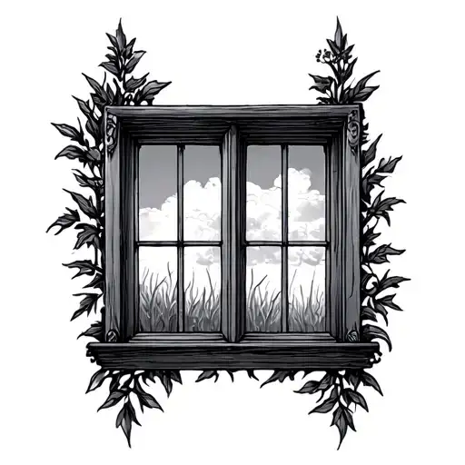 Old Window Frame