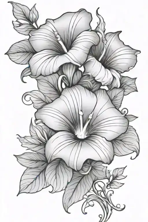 Morning Glory Flower