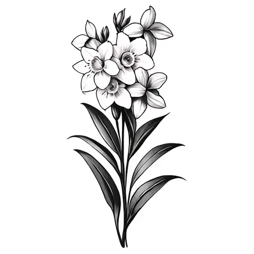 Holly And Narcissus