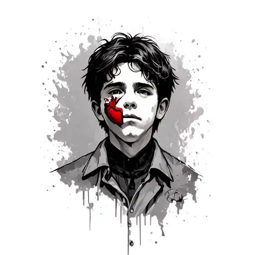 Broken Hearted Sad Boy Alone