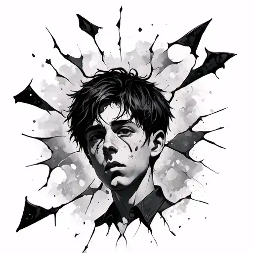 Broken Hearted Sad Boy Alone