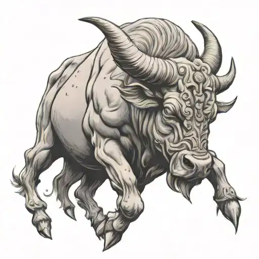 Bull That Says Pretty Bull On Top