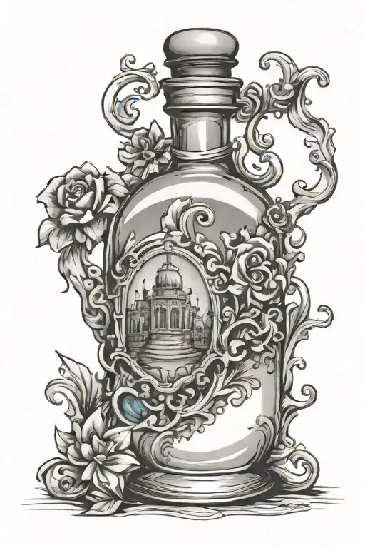 Potion Bottle Of Aqua Tofana