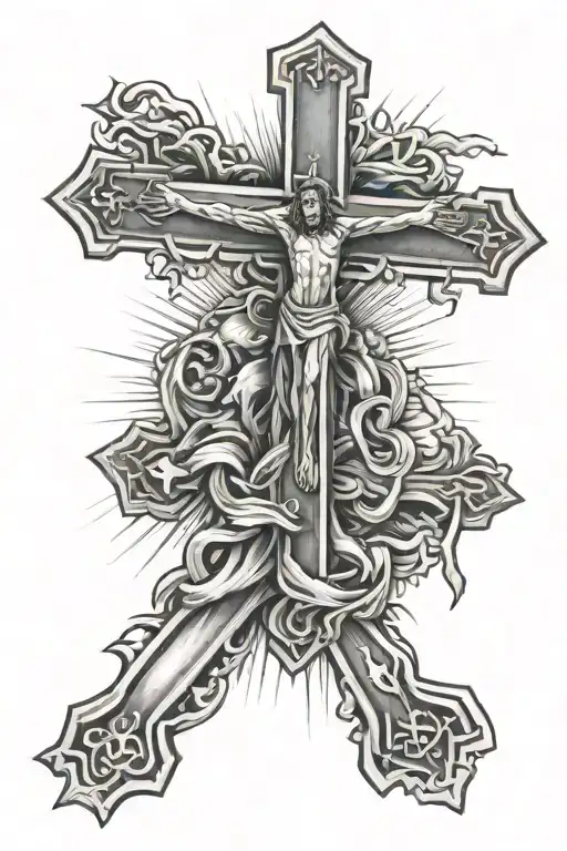 3 Crosses Jesus Cross