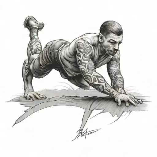Push Up Hill Push Yourself