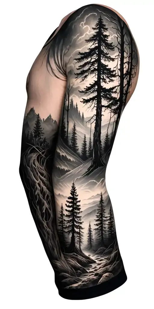Forest Arm Sleeve