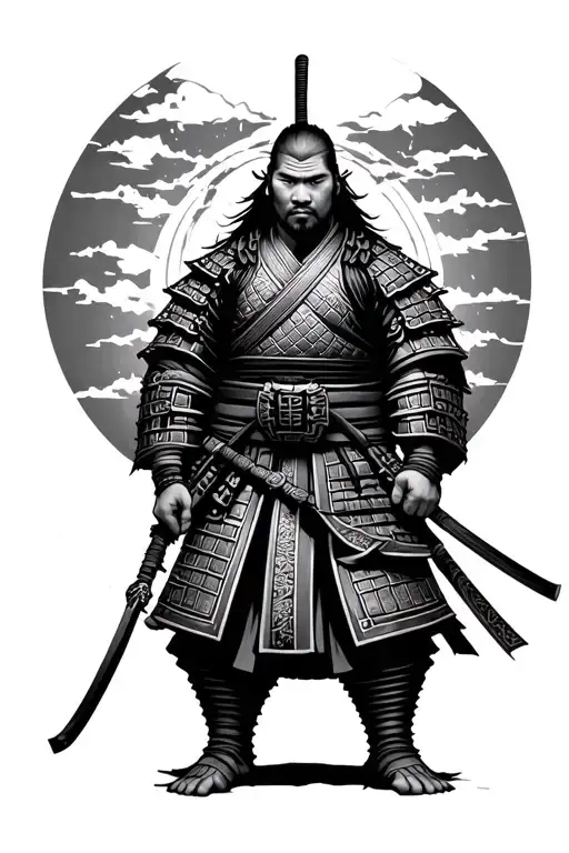 Samurai Standing
