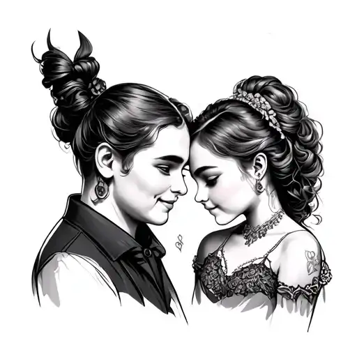 Father Mother Daughter