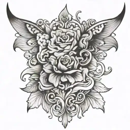 Neck Tatto Design