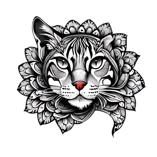 Mandala Design With Cheeter