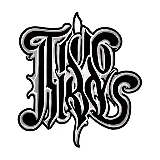 Two Word Ambigram Generator