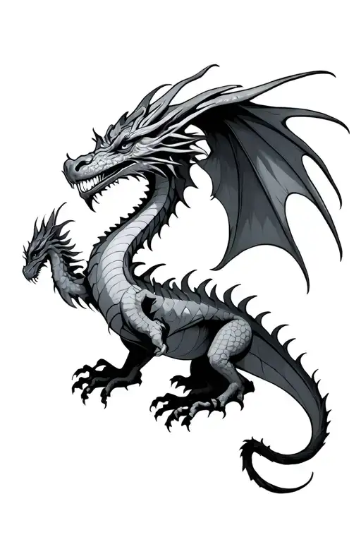 Dragon With Angelic Areola