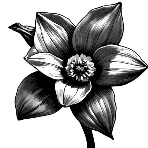 Daffodil And Quilt
