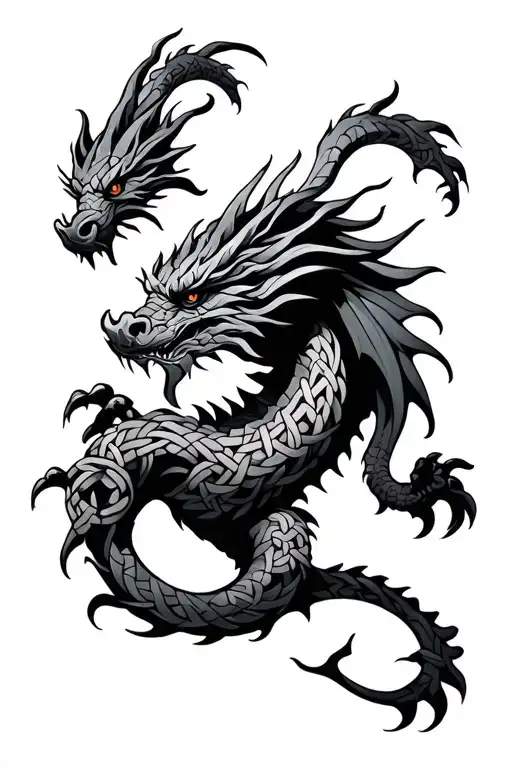 Celtic Knot Dragon