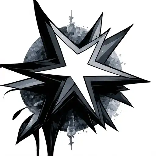 Small Northstar Tattoo For Women