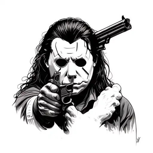 Michael Myers's With A Gun