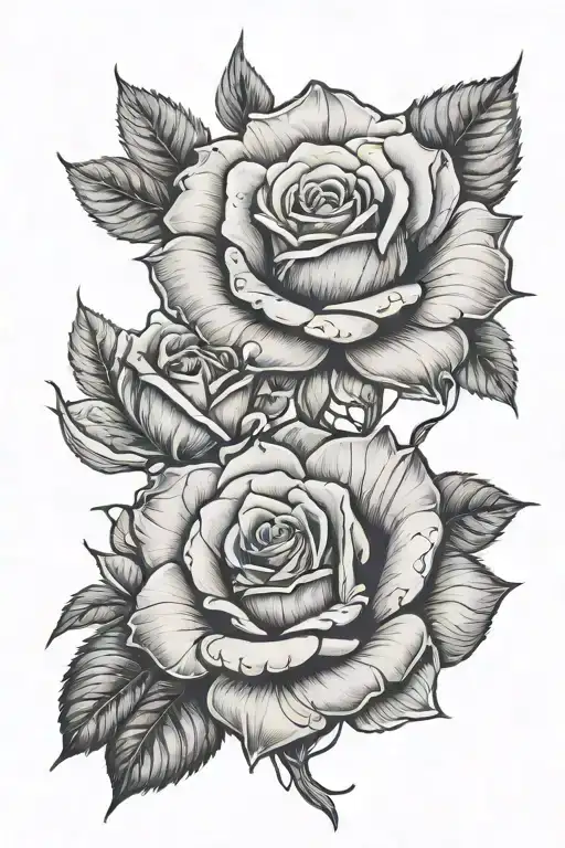 1 Rose And 2 Pestoloets