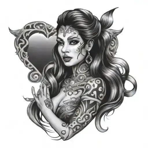 Amira With Hearts