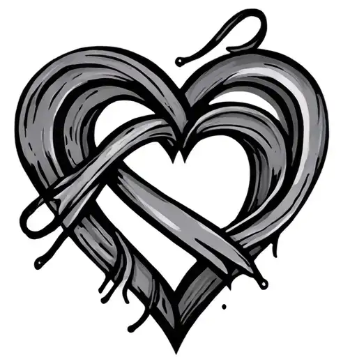 Heart And Infinity Symbol With Heart