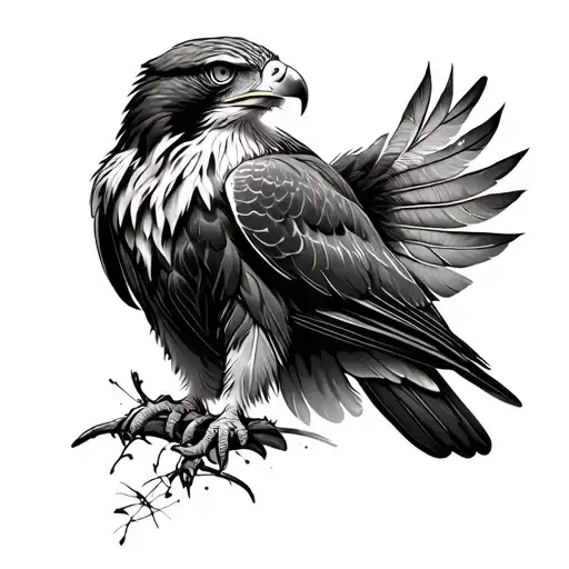 Hawks And Hawk Feathers