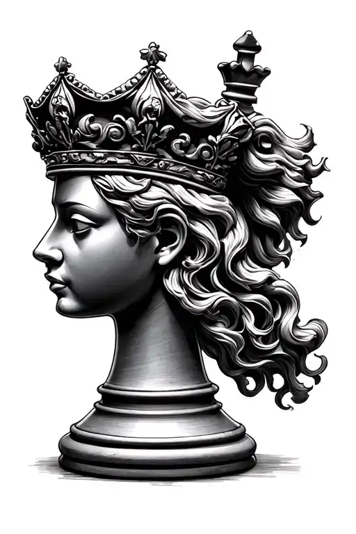 Queen Chess Piece