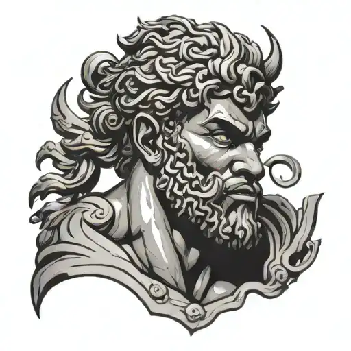 African American Hercules Greek God