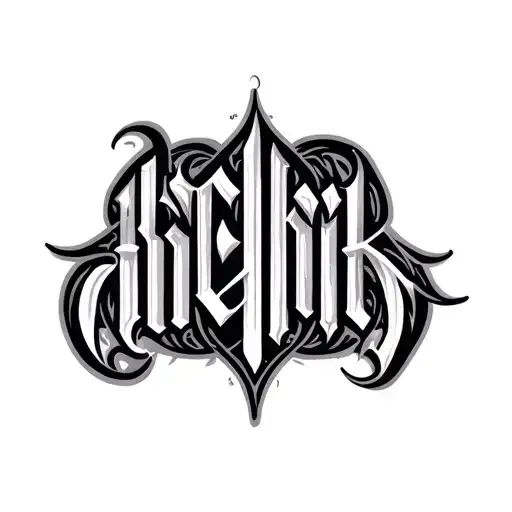 Two Word Ambigram Generator
