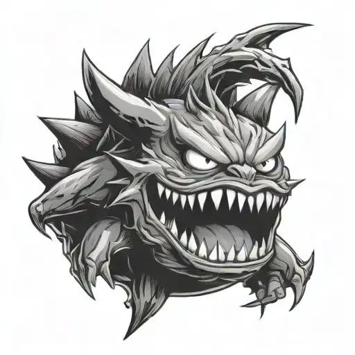 Gengar Ghost Emerging