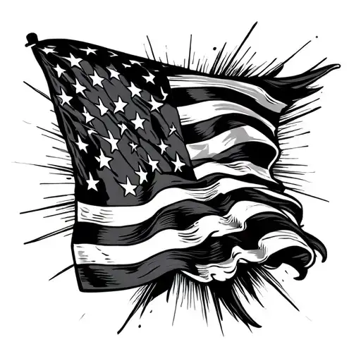 Patriotic Forearm