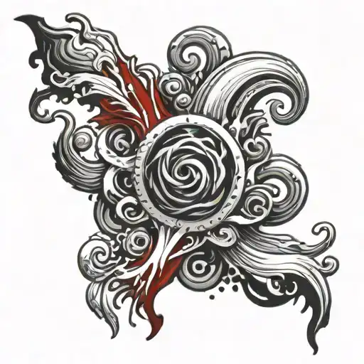 Blood Gushing From Void