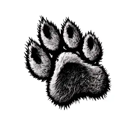 Paw Print Memorial
