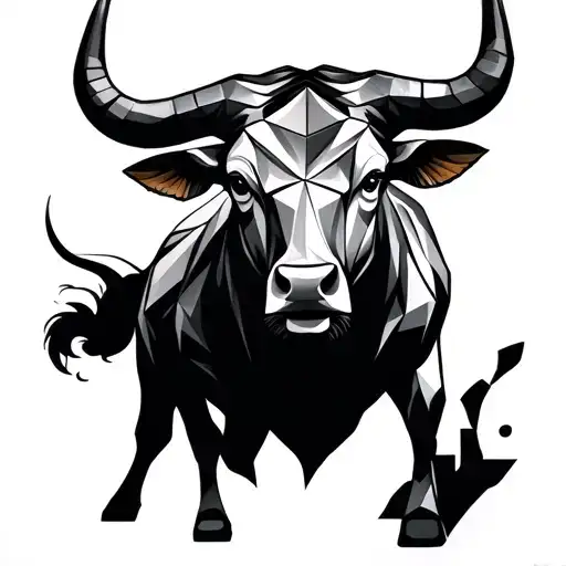 Geometric Taurus Bull