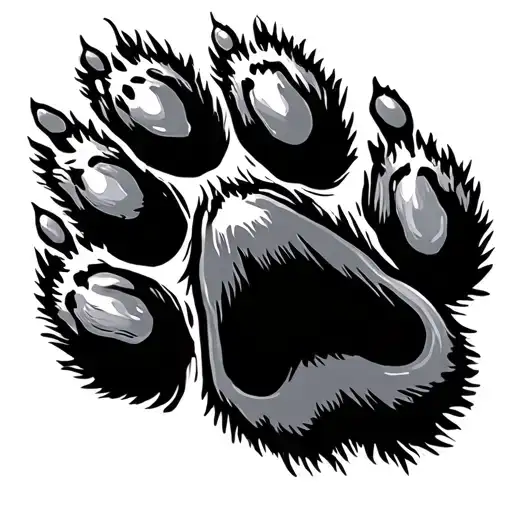 Dog Paw Print