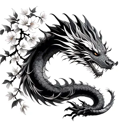 Dragon Cherry Blossom