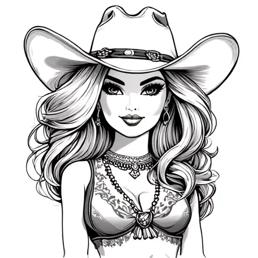 Cowgirl Barbie