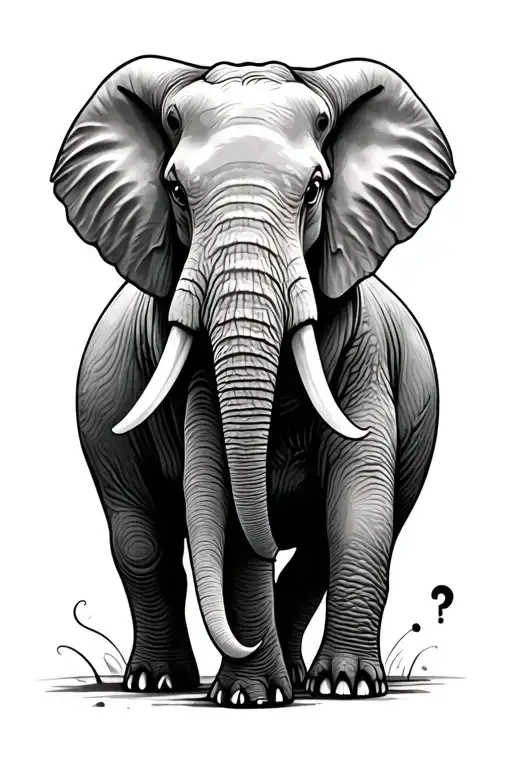 Elephant With A Semicolon