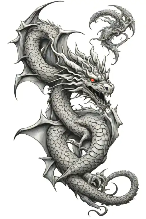 Beautiful Dragon Wrapped