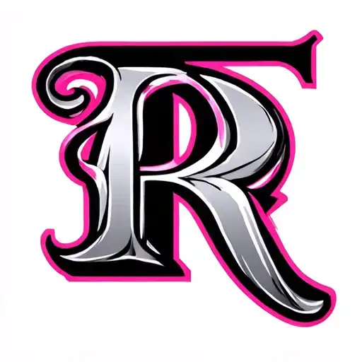 A Pink In The Letter R
