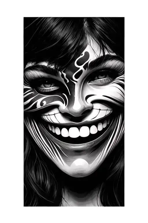 Smile Now Cry Later Mask