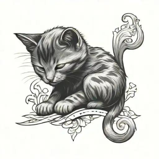 Kitten Sleeping