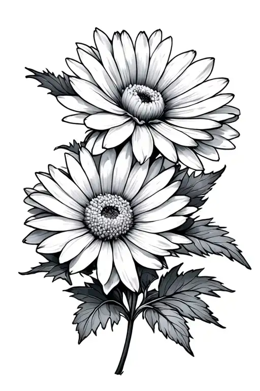 Aster Hawthorne Chrysanthemum