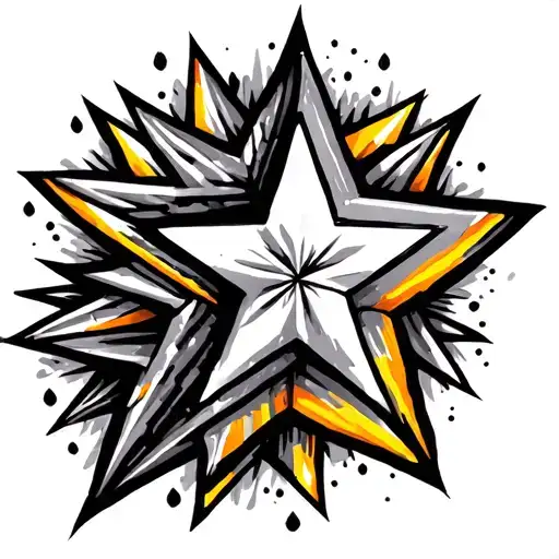 Multi -Colored Stars