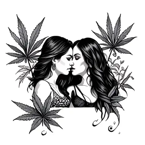 Island Best Friends Women Music Marijuanna