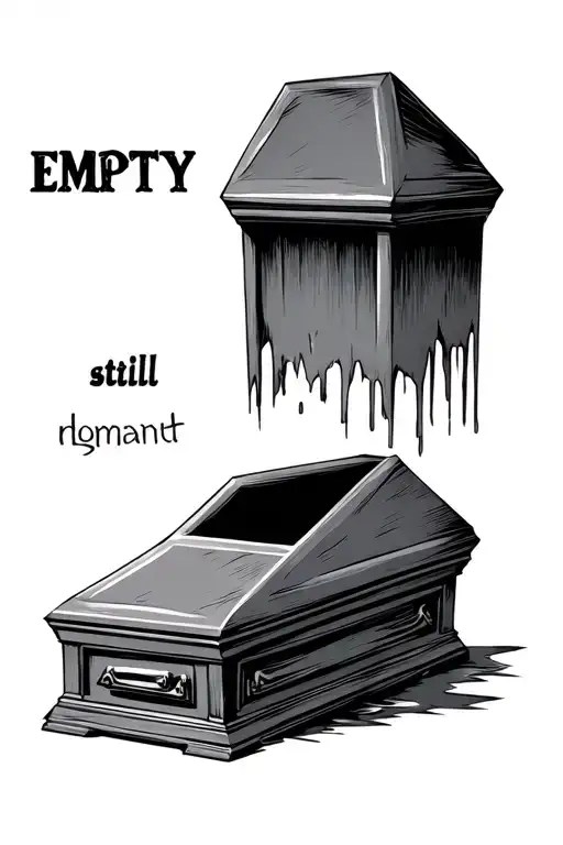 Coffin That Says Empty Still