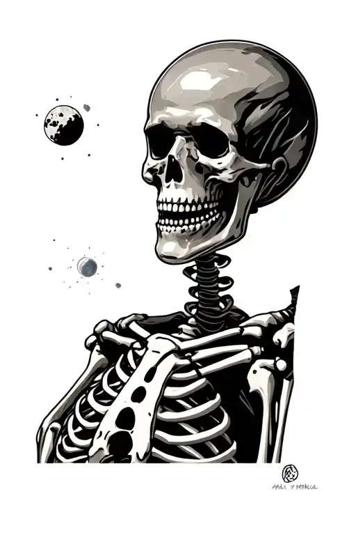 Skeleton Astronaugh